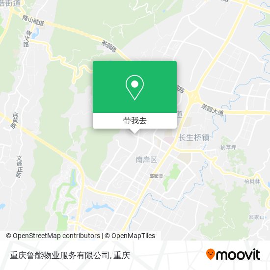 重庆鲁能物业服务有限公司地图