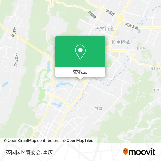 茶园园区管委会地图