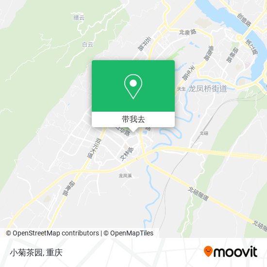 小菊茶园地图