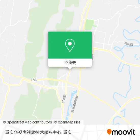 重庆华视鹰视频技术服务中心地图