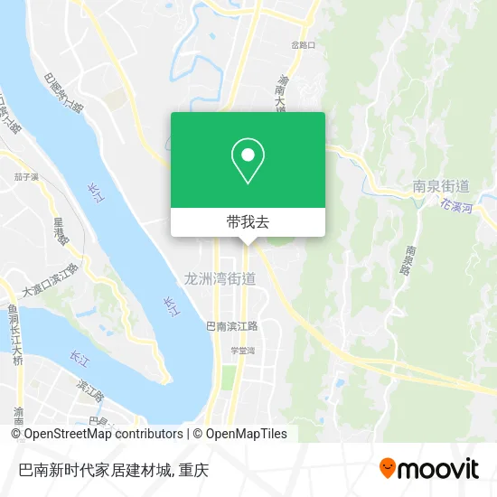 巴南新时代家居建材城地图