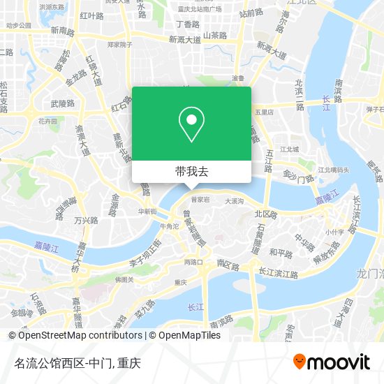 名流公馆西区-中门地图