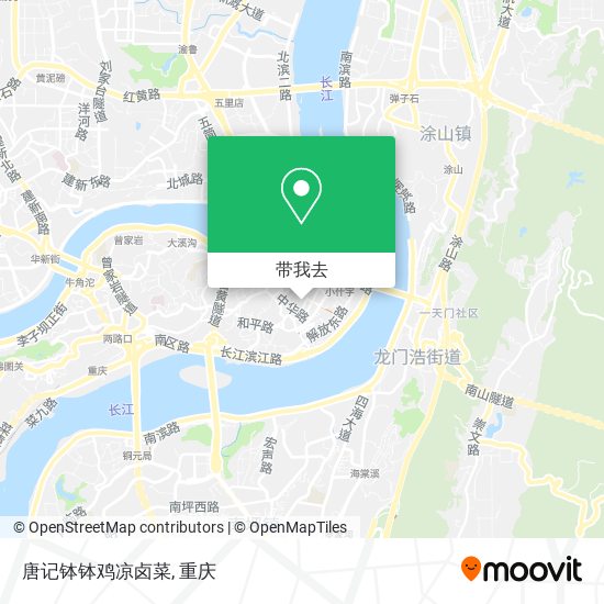 唐记钵钵鸡凉卤菜地图