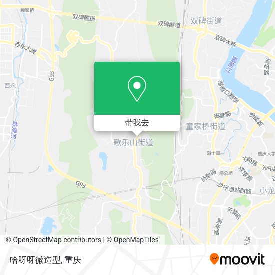 哈呀呀微造型地图