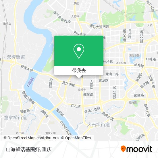 山海鲜活基围虾地图