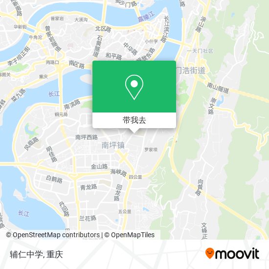 辅仁中学地图