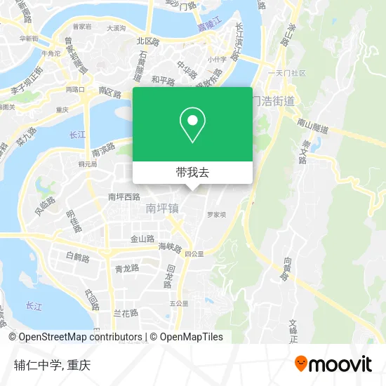 辅仁中学地图