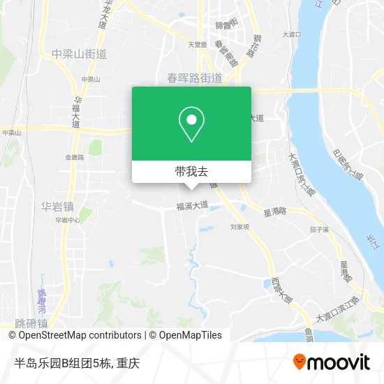 半岛乐园B组团5栋地图