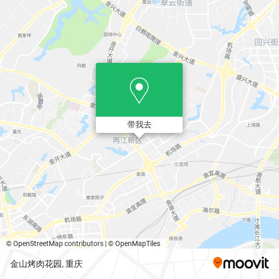 金山烤肉花园地图