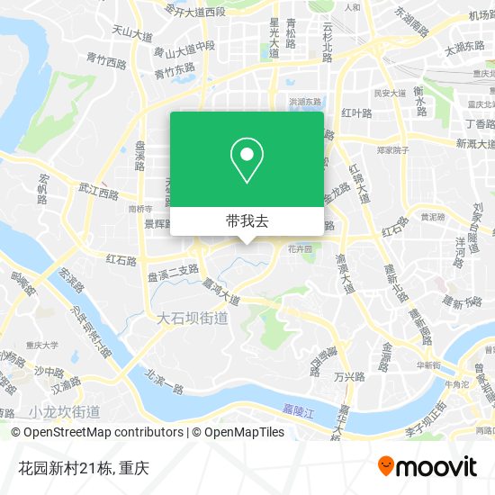 花园新村21栋地图