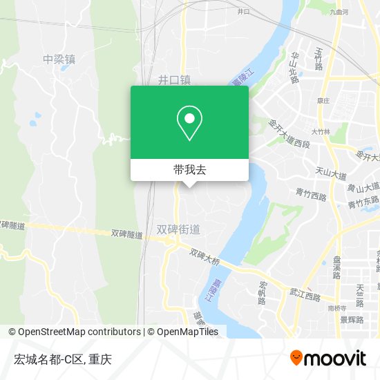 宏城名都-C区地图
