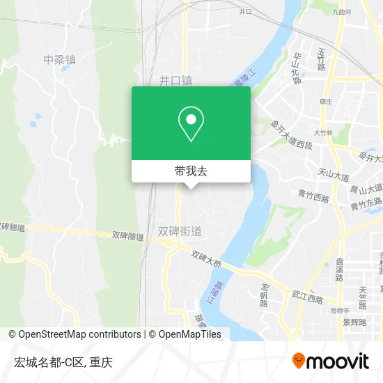 宏城名都-C区地图