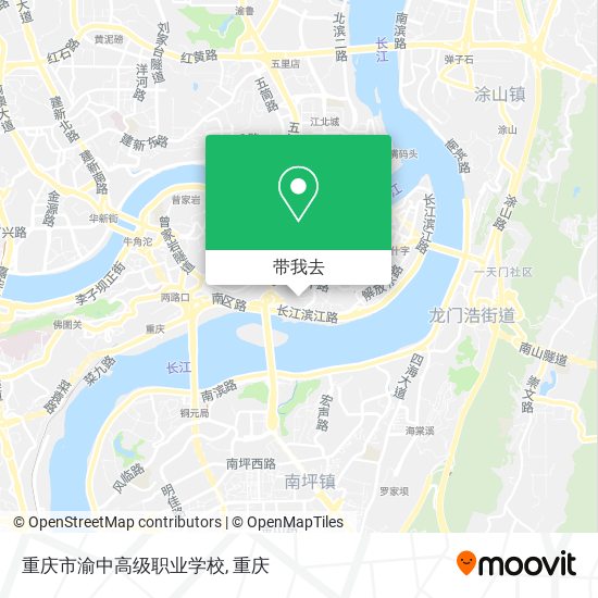 重庆市渝中高级职业学校地图