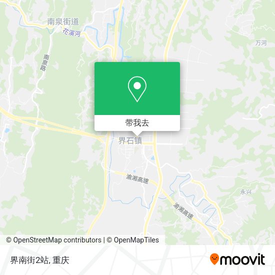 界南街2站地图
