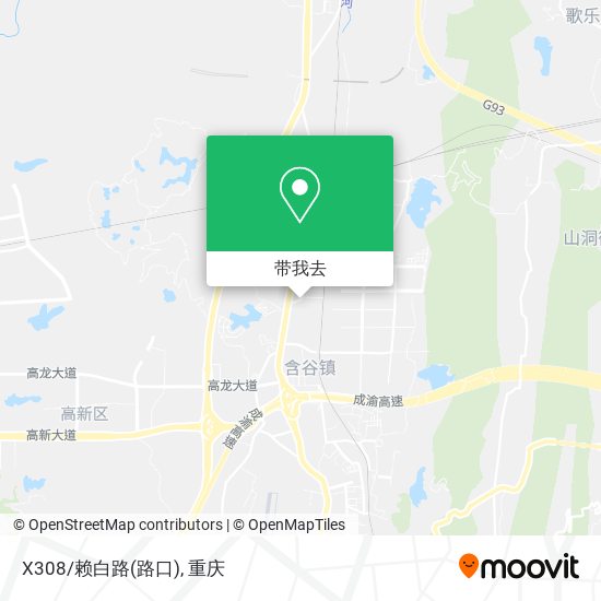 X308/赖白路(路口)地图