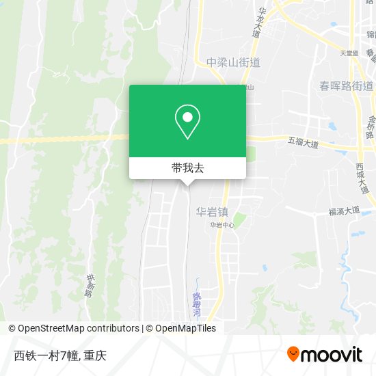 西铁一村7幢地图