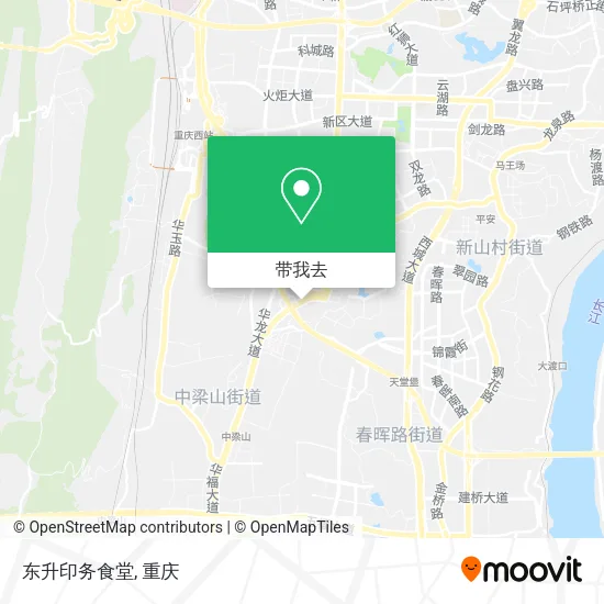 东升印务食堂地图