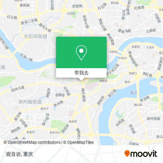 观音岩地图