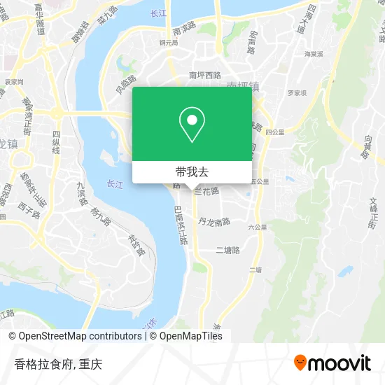 香格拉食府地图