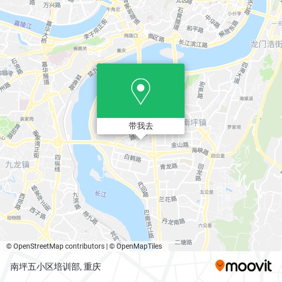 南坪五小区培训部地图