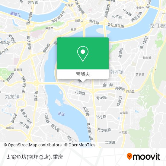 太翁鱼坊(南坪总店)地图