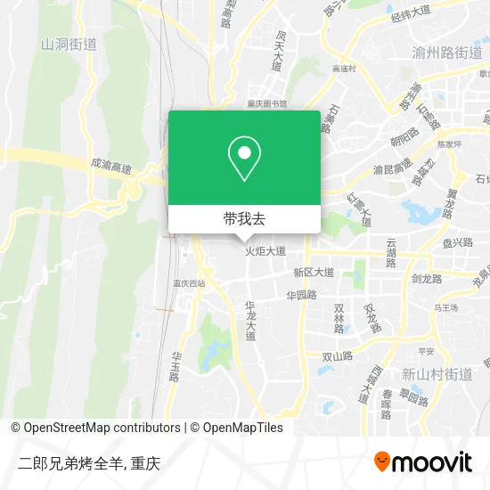 二郎兄弟烤全羊地图