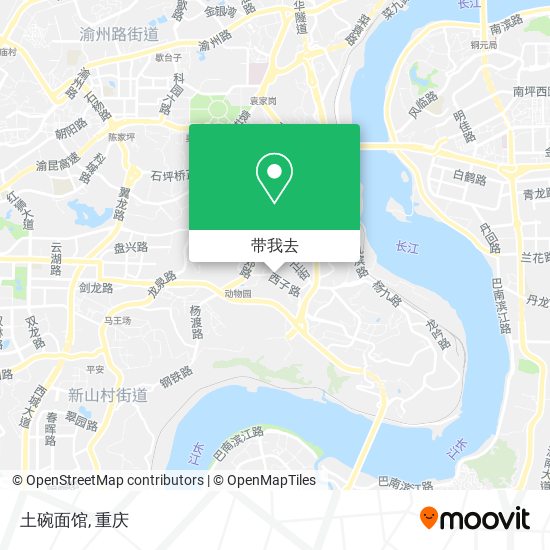 土碗面馆地图