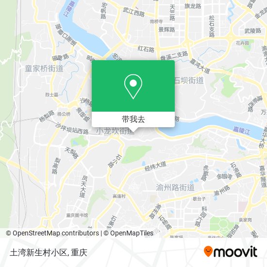 土湾新生村小区地图