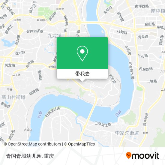 青国青城幼儿园地图