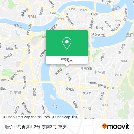 融侨半岛香弥山2号-东南3门地图