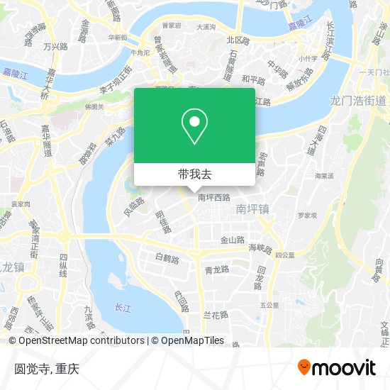 圆觉寺地图