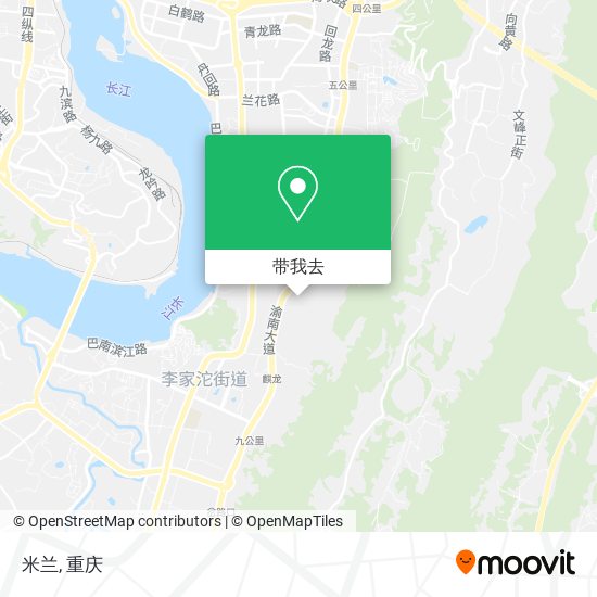米兰地图