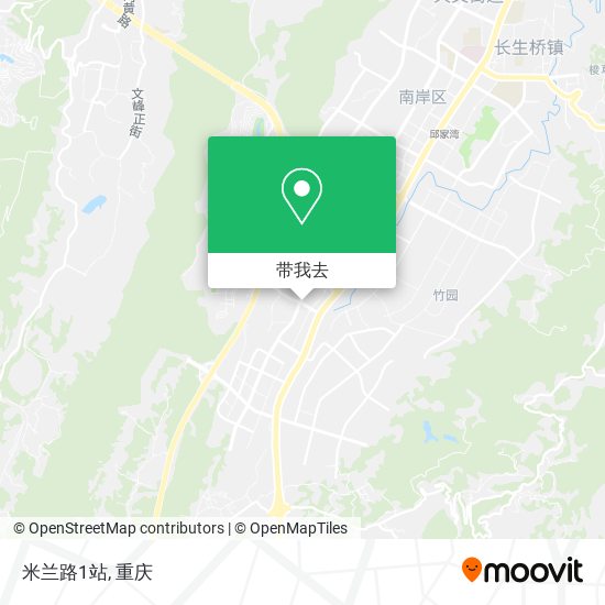 米兰路1站地图