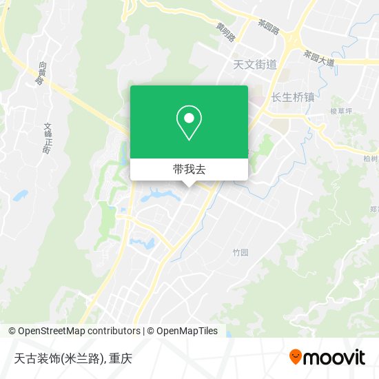 天古装饰(米兰路)地图