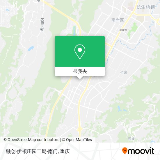 融创·伊顿庄园二期-南门地图