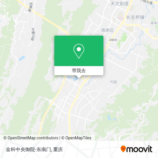 金科中央御院-东南门地图