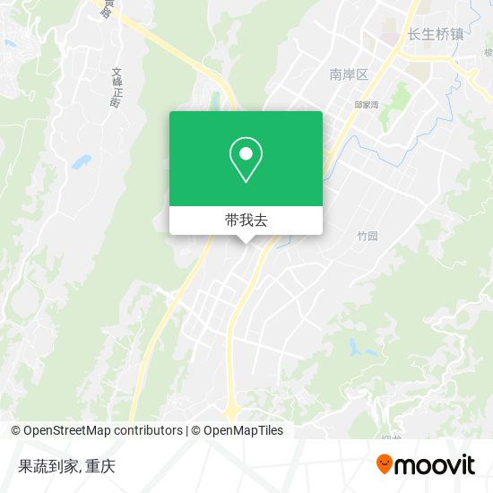 果蔬到家地图