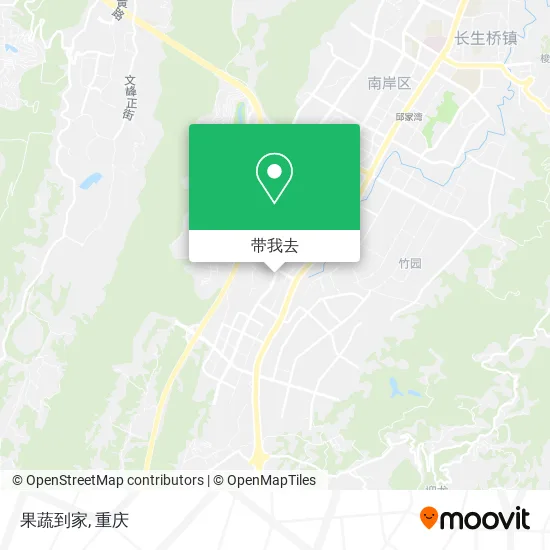 果蔬到家地图