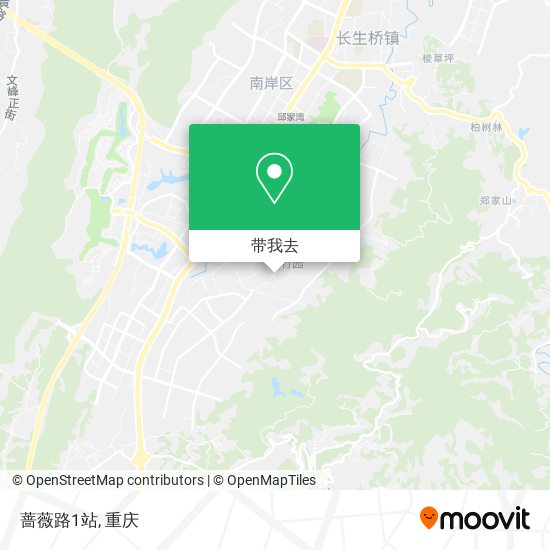 蔷薇路1站地图