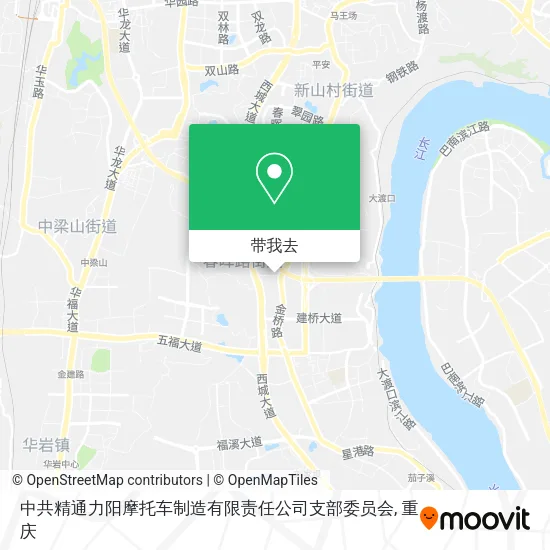 中共精通力阳摩托车制造有限责任公司支部委员会地图