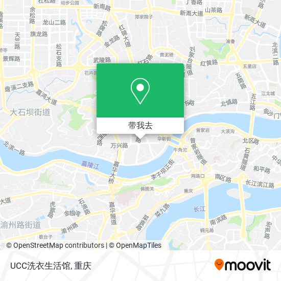 UCC洗衣生活馆地图