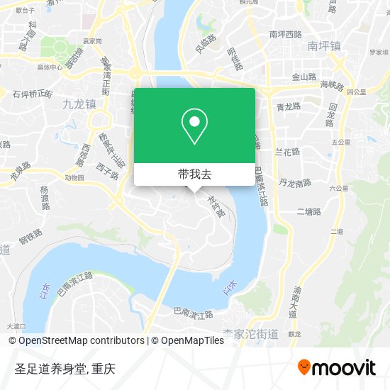 圣足道养身堂地图