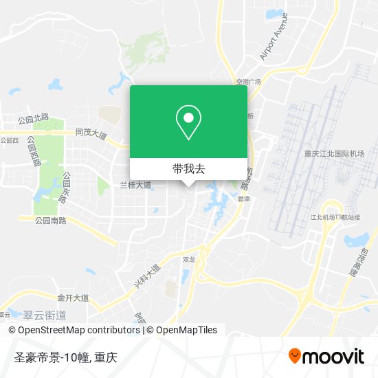 圣豪帝景-10幢地图