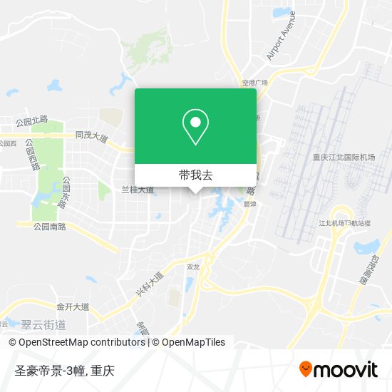 圣豪帝景-3幢地图