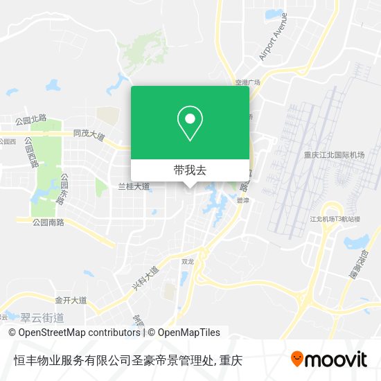 恒丰物业服务有限公司圣豪帝景管理处地图