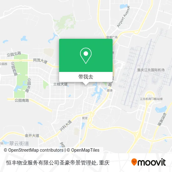 恒丰物业服务有限公司圣豪帝景管理处地图