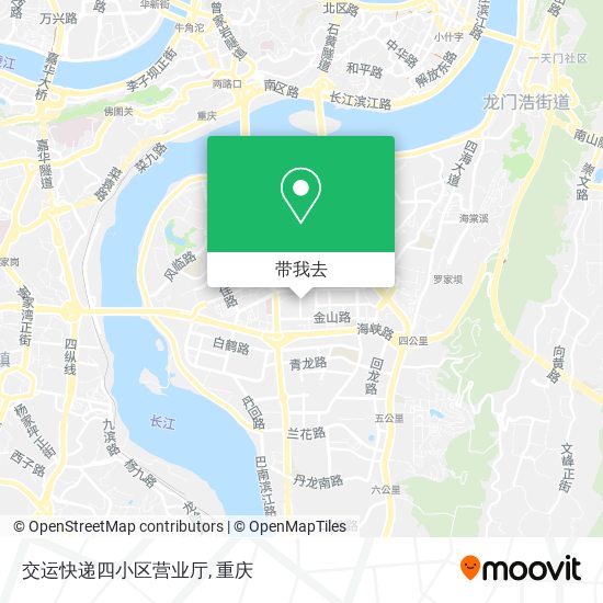 交运快递四小区营业厅地图