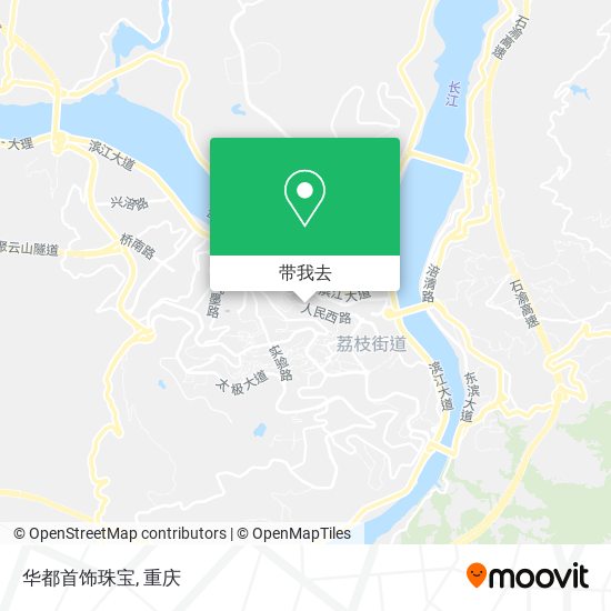 华都首饰珠宝地图