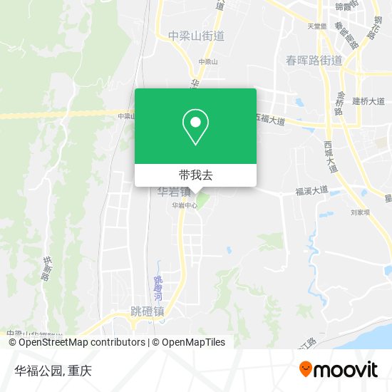 华福公园地图