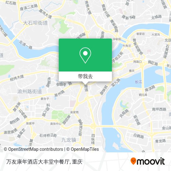 万友康年酒店大丰堂中餐厅地图